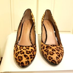 Franco Sarto Leopard Pumps